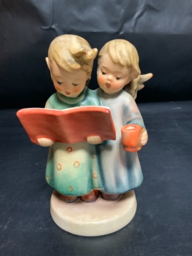 헴멜 &quot;엔젤 듀엣&quot; 캔들 홀더 피겨린 Hummel &quot;Angel Duet&quot; Candle Holder Figurine (TMK4) 1964-1972