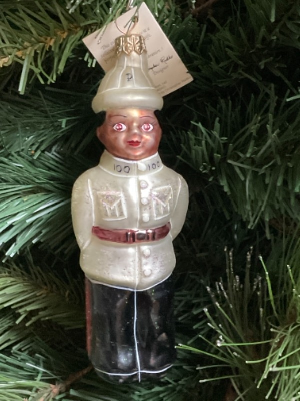 크리스토퍼 라드코 핸드 블로운 / 핸드페인트 &quot;Bahamas&quot;  크리스마스 트리 장식 1995 Christopher Radko Hand Blown / Painted &quot;Bahamas&quot; Christmas Tree Ornament - Limited Edition (only 420 made)