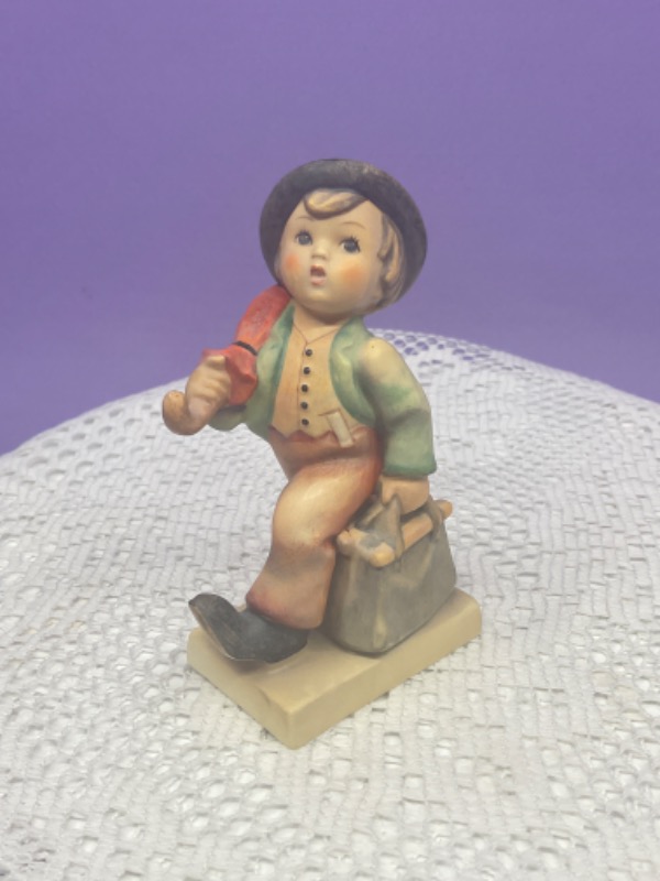 헴멜 &quot;Merry Wanderel&quot; 피겨린 Hummel Merry Wanderer Figurine 1958
