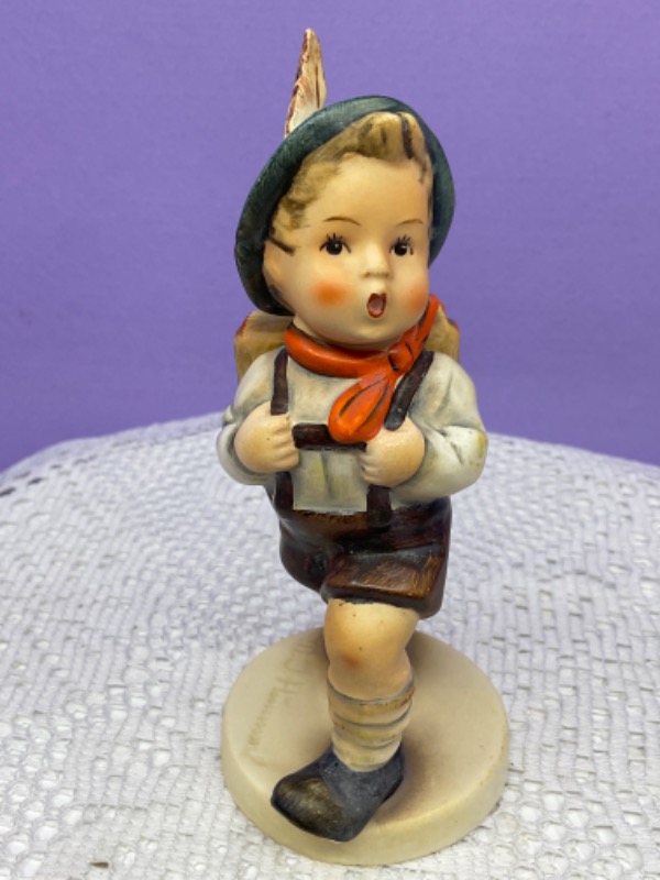 헴멜 &quot;School Boy&quot; 피겨린 Hummel  School Boy Figurine circa 1950