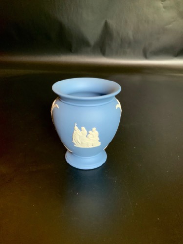 웨지우드 제스퍼웨어 스몰 베이스 Wedgwood Jasperware Small Vase circa 1960