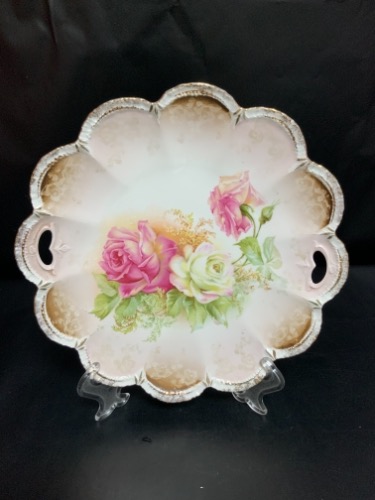 RS 프러시아  (Reinhold Schlegelmilch 도자기)케비넷 플레이트 RS Prussia (Reinhold Schlegelmilch Porcelain) Cabinet Plate circa 1900